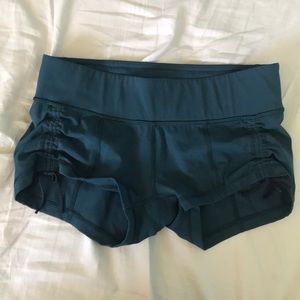 Teal Lululemon Shorts